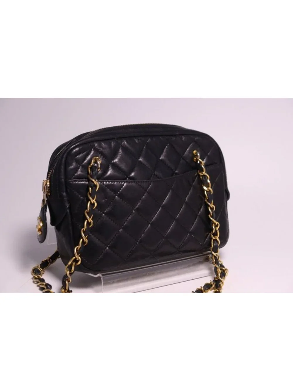Chanel Quilted Lambskin Shoulder